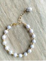 Bracelet BP-6  Culture Pearl Noble lucky white bracelet for woman 