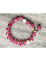 Bracelet BZ-303 New Style bracelet Strawberry crystal Happiness lucky Bracelet for Women and Children