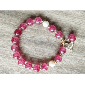 Armband BZ-303 New Style Armband Erdbeer Kristall Glück Glück Armband für Frauen und Kinder Armband BZ-303 New Style Armband Erdbeer Kristall Glück Glück Armband für Frauen und Kinder