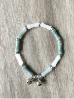 Bracelet BZ-101  Nouveau bracelet style chinois Noeud de bambou vert bonheur chinois bracelet pour femmes et enfants 