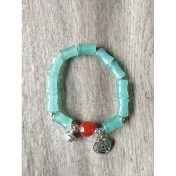 Bangle BZ-1 New Chinese Style bracelet Green Bamboo joint Happiness chinese Bracelet for Women and Children Bangle BZ-1 New Chinese Style bracelet Green Bamboo joint Happiness chinese Bracelet for Women and Children