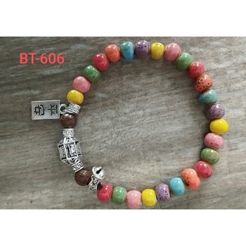 Bracelet  BT-6  Nouveau style amous bracelet Heureux et  bonne fortune chinois style bracelet pour femmes hommes et enfants