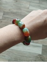 Bracelet BM-303 New Love Bracelet Green and Red Bracelet Good Luck Bracelet for Women and men