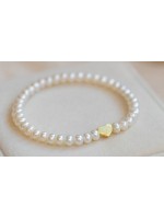 Bracelet BP-15  Très Joli Perles Blanche Bracelet  Pour Femme