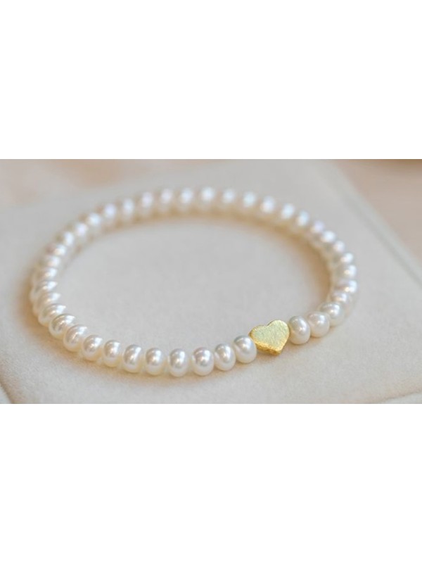 Bracelet BP-15   Very Pretty White Pearl Bracelet For Women