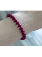 Bracelet BP-16  Very Pretty Red Cinnabar Bracelet, Implied meaning Lucky, Happiness, Wealth And Healthy For Women