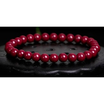 Bracelet BP-16  Très Joli Cinabre Rouge Bracelet, Signifie Bonne chance ,Bonheur, Fortune Et Bonne santé Bracelet Pour Femme