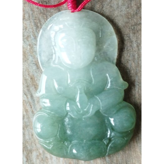 Halskette BC-10  Eine Buddha Jade Halskette, traditioneller einzigartiger Modus, chinesische Guanyin Halskette für Männer und Jungen