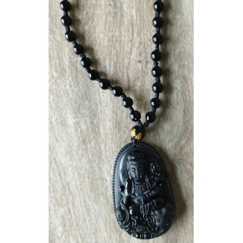 Collier BC-8  Un magnifique Obsidian collier, les douze signes de l'astrologie chinoise unique mode collier pour femmes et hommes Collier BC-8  Un magnifique Obsidian collier, les douze signes de l'astrologie chinoise unique mode collier pour femmes et hommes