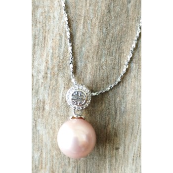 Collier BC-23   Manigfique culture perle collier sans allergie ,Assortit  les habits belle mode et charme collier pour femmes Collier BC-23   Manigfique culture perle collier sans allergie ,Assortit  les habits belle mode et charme collier pour femmes