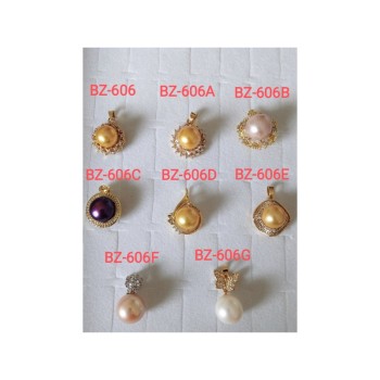 Pendentifs BZ-606  Très magnifique perles pendentifs ,Culture perle chinois style pendentif pour femmes