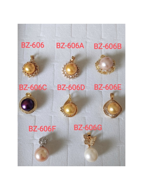 Pendants BZ-606   Very beautiful pearl pendants, Chinese cultural pearl style pendants for women